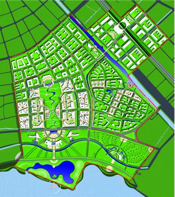 无锡科技新城概念规划及核心区城市设计